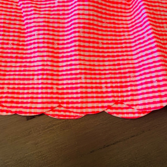 Lilly Pulitzer scallop small skirt-bright pink - Picture 3 of 6